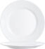 Teller RESTAURANT WHITE flach rund Fahne, Ø 25,2 cm, weiß