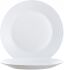 Teller STAIRO WHITE flach rund Fahne, Ø 19 cm, weiß