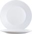 Teller STAIRO WHITE flach rund Fahne, Ø 27 cm, weiß