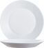 Teller STAIRO WHITE tief rund Fahne, Ø 23,5 cm, weiß