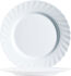 Teller TRIANON WHITE flach rund Fahne, Ø 27,3 cm, weiß