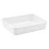 Thekenschale, 28 x 21 cm, Duroplast weiß