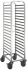 Regalwagen RWR 160, Edelstahl, 18 Paar Auflagen für 18 GN 1/1 oder 36 GN 1/2 Tabletts, Kunststoff-Rollen