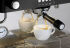 Kaffeemaschine COFFEELINE B20, 2 Brühgruppen, Stahlblech schwarz/silber lackiert