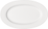 Platte MAÎTRE oval flach Fahne, 33 x 20 cm, weiss