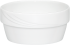 Suppenschale DONNA rund, Ø 13 cm, weiß mit Relief