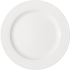 Teller BONN/BISTRO flach rund Fahne, Ø 16 cm, weiß