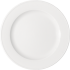 Teller BONN/BISTRO flach rund Fahne, Ø 30 cm, weiß