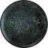 Gourmet Teller COSMOS BLACK flach rund coup, Ø 30 cm, weiß mit Envisio-Druck schwarz