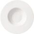Risottoteller GRANGUSTO WHITE tief rund breite Fahne, Ø 27 cm, weiß