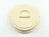 EURO-Teller-Cloche cremeweiß, Ø 267 mm, 40 mm hoch, PP