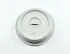 EURO-Teller-Cloche grau, Ø 225 mm, 40 mm hoch, PBT