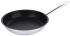 Bratpfanne Ø 24 cm, Edelstahl 18/10, mit PTFE-Antihaftbeschichtung