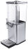Saftdispenser rechteckig, 8 ltr., Edelstahl / Tritan