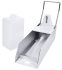 Seifen- & Desinfektionsspender, 1 ltr., Wandmontage, Aluminium gebürstet