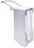 Seifen- & Desinfektionsspender, 1 ltr., Wandmontage, Aluminium gebürstet