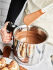 Bain Marie doppelwandig, 1,5 ltr., Edelstahl, Induktionsgeeignet