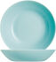 Teller DIWALI LIGHT TURQUOISE tief rund coup, Ø 20 cm, türkis