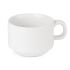 Kombiset ATHENA HOTELWARE Kaffeetasse 20 cl mit Untertasse, 24 Sets, weiß