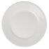 Teller ATHENA rund flach breite Fahne, Ø 28 cm, weiß