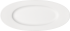 Platte MAÎTRE flach oval Fahne, 30 x 13 cm, weiß
