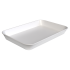Thekenschale 35 x 25 cm, Duroplast weiß