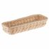 Besteckkorb ECONOMIC rechteckig, 27 x 10 cm, PP hellbeige