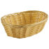 Brotkorb BASIC oval, 18 x 12 cm, natur