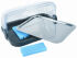 Bufettvitrine 4-tlg. Set, schwarz/transparent