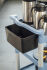 Container READY 13 ltr., passend zum Servier-/Transportwagen ap11945, PP schwarz