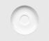Espresso-Untertasse MERAN 1132, Ø 12 cm, weiß