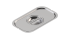 GD-B 1/4 Blanco Gastronorm-Deckel CNS für Behälter mit Universal-Bügelgriffen