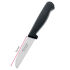 Gemüsemesser DOMESTICUS gerade, 18 cm lang, Edelstahl / PP schwarz