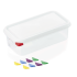 GN 1/3-100 mm tief, GN 86 Gastronormbehälter inkl. Deckel, PP transparent BPA-frei