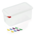 GN 1/3-150 mm tief, GN 86 Gastronormbehälter inkl. Deckel, PP transparent BPA-frei
