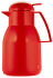 Isolierkanne TOP PUSH, 1,0 ltr., rot, Kunststoff hochglänzend
