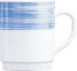 Kaffeebecher BRUSH BLUE, 25 cl