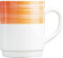Kaffeebecher BRUSH ORANGE, 25 cl