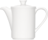 Kaffeekanne MAÎTRE 0,3 ltr., mit Deckel, weiß 