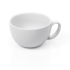 Milchkaffee-Obertasse ITALIA WHITE, 0,35 ltr., weiß