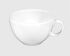 Milchkaffe-Obertasse MERAN 1164, 0,37 ltr., weiß