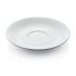 Milchkaffee-Untertasse ITALIA WHITE, Ø 17 cm, weiß