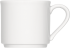 Obertasse MAÎTRE, 0,19 ltr., weiß