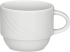 Obertasse DONNA, 0,25 ltr., weiß mit Relief
