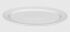 Platte IMPERIAL oval Fahne, 35 cm, weiß mit Relief