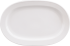 Platte FORM 98 oval Fahne, 29 x 20 cm, weiß