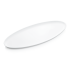Servierplatte oval, 68 x 29 cm, weiß