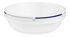 Salatschale IMPERIAL NOVA rund, Ø 13 cm, weiß mit Dekor blau/grau