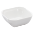 Schüssel quadratisch, 15,6 x 15,6 cm, Duroplast weiß