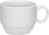 Obertasse DONNA SENIOR, 0,18 ltr., weiß mit Relief
